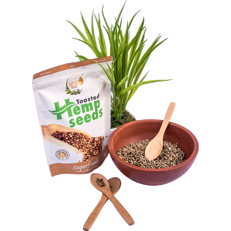 Toasted Hemp Seeds | Vegan and Gluten-Free | 250gm