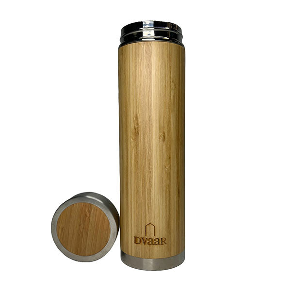 Bamboo Bottle Stainless Steel Vacuum Flask | 500ml