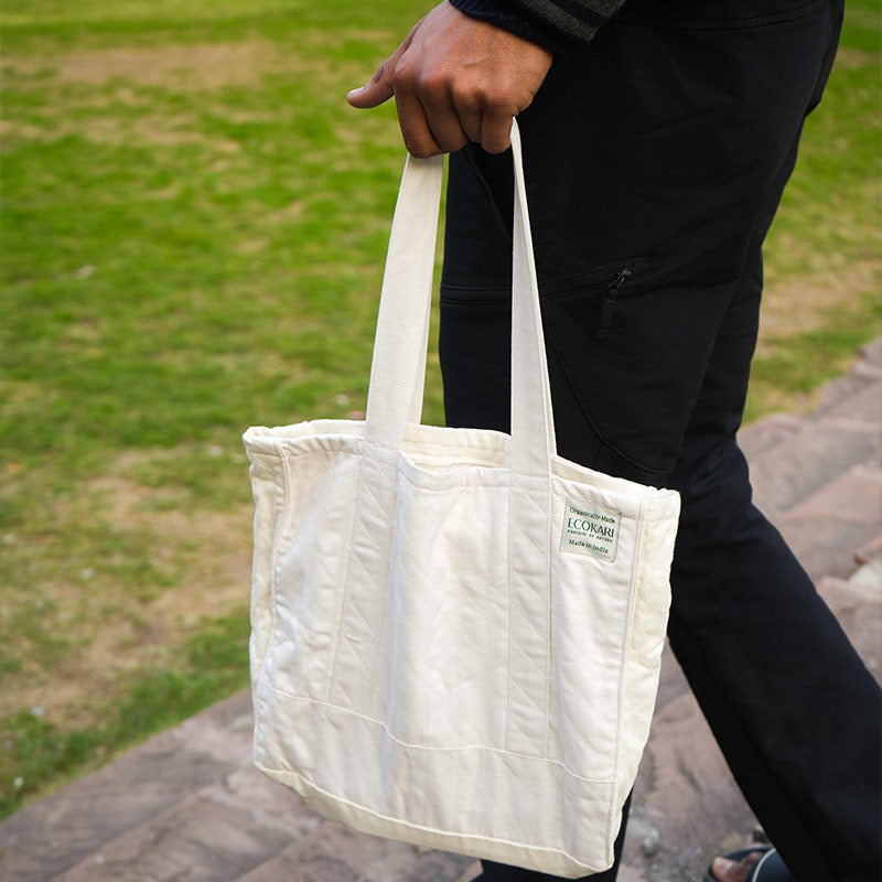 Hemp Tote Bag | Off-White