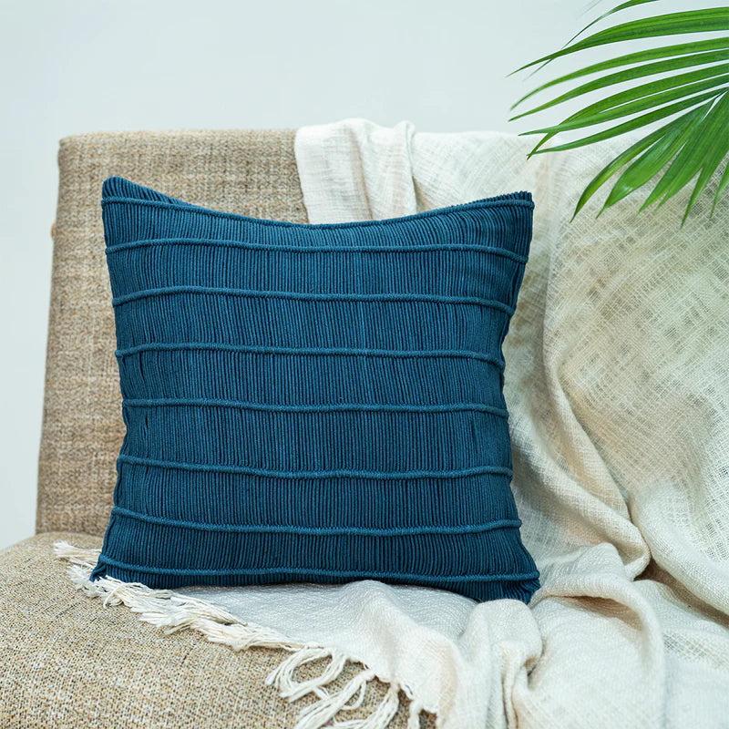 Meander Hand-Knotted Cushion Cover | Single pc